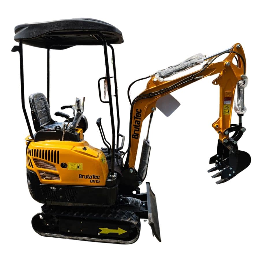Mini Escavadeira BR15 · 1,5 t